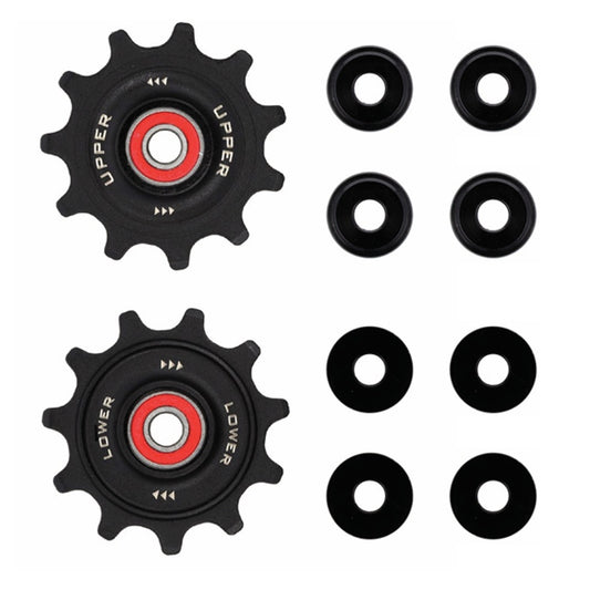 Galets de Dérailleur ELVEDES 11 Dents Shimano 12V 105 / Ultegra / Dura Ace Roulements Annulaires