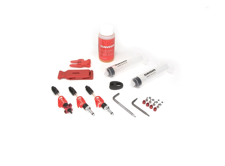 Kit de Purge Standard pour Freins SRAM DOT 5.1 avec Huile Maxima 120ml