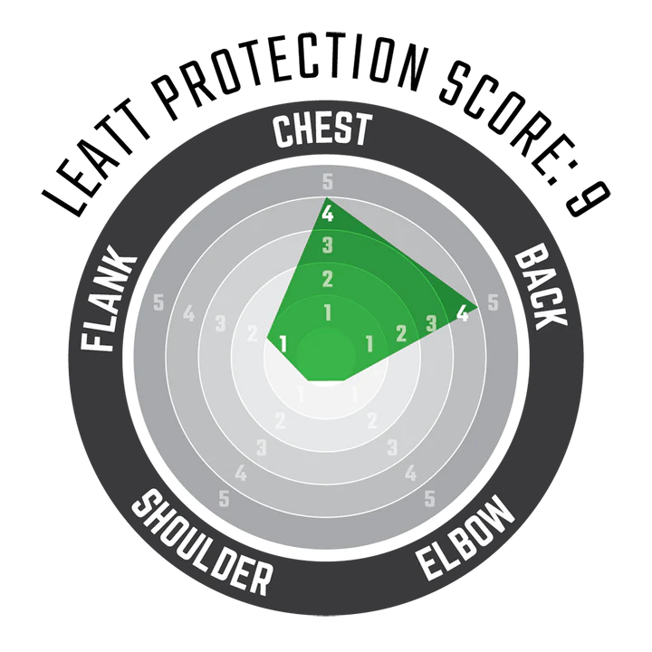 Plastron de Protection LEATT REAFLEX Femme Noir