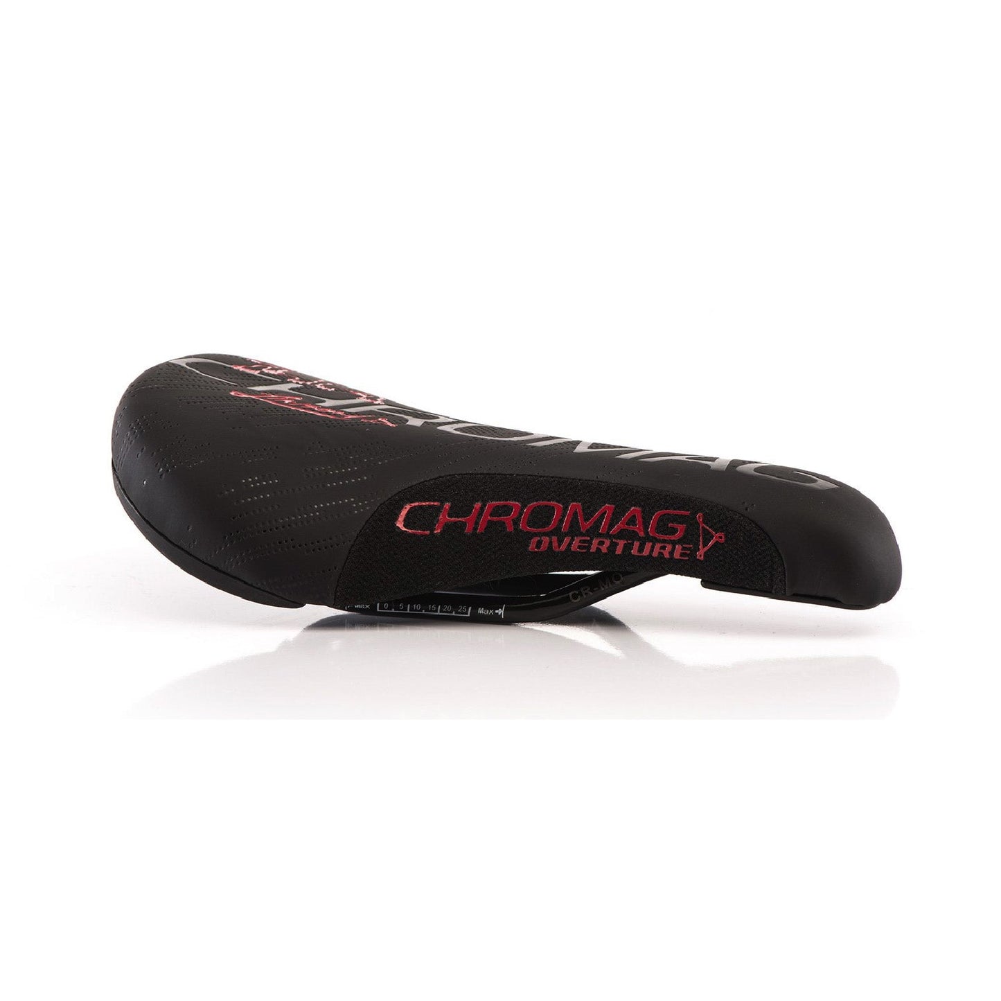 Selle CHROMAG OVERTURE Rails CrMo Rouge