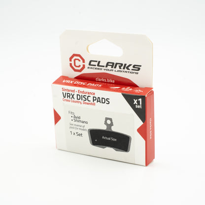 Plaquettes CLARKS VRX858C Métalliques – SRAM Code / Guide RE / Motive
