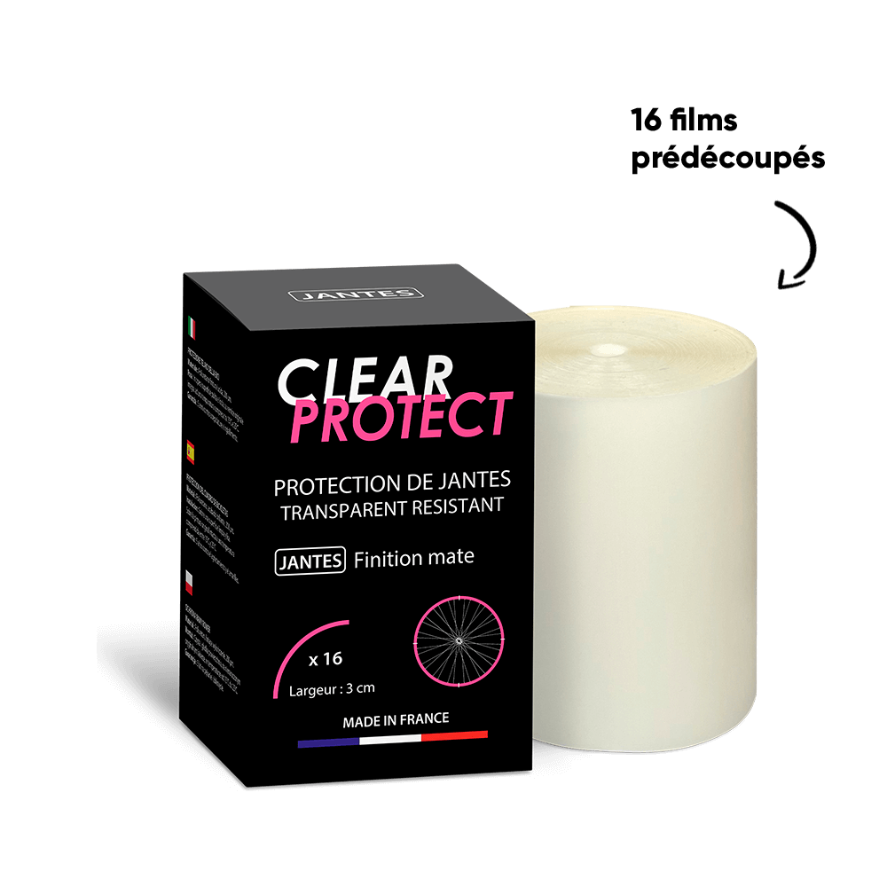 Protection Adhésive pour Jantes CLEARPROTECT Mat