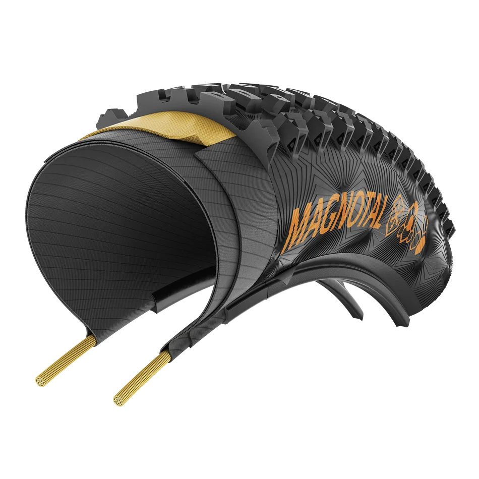Pneu CONTINENTAL MAGNOTAL TrailSoft 29x2.40 Tubeless Ready Souple Marron