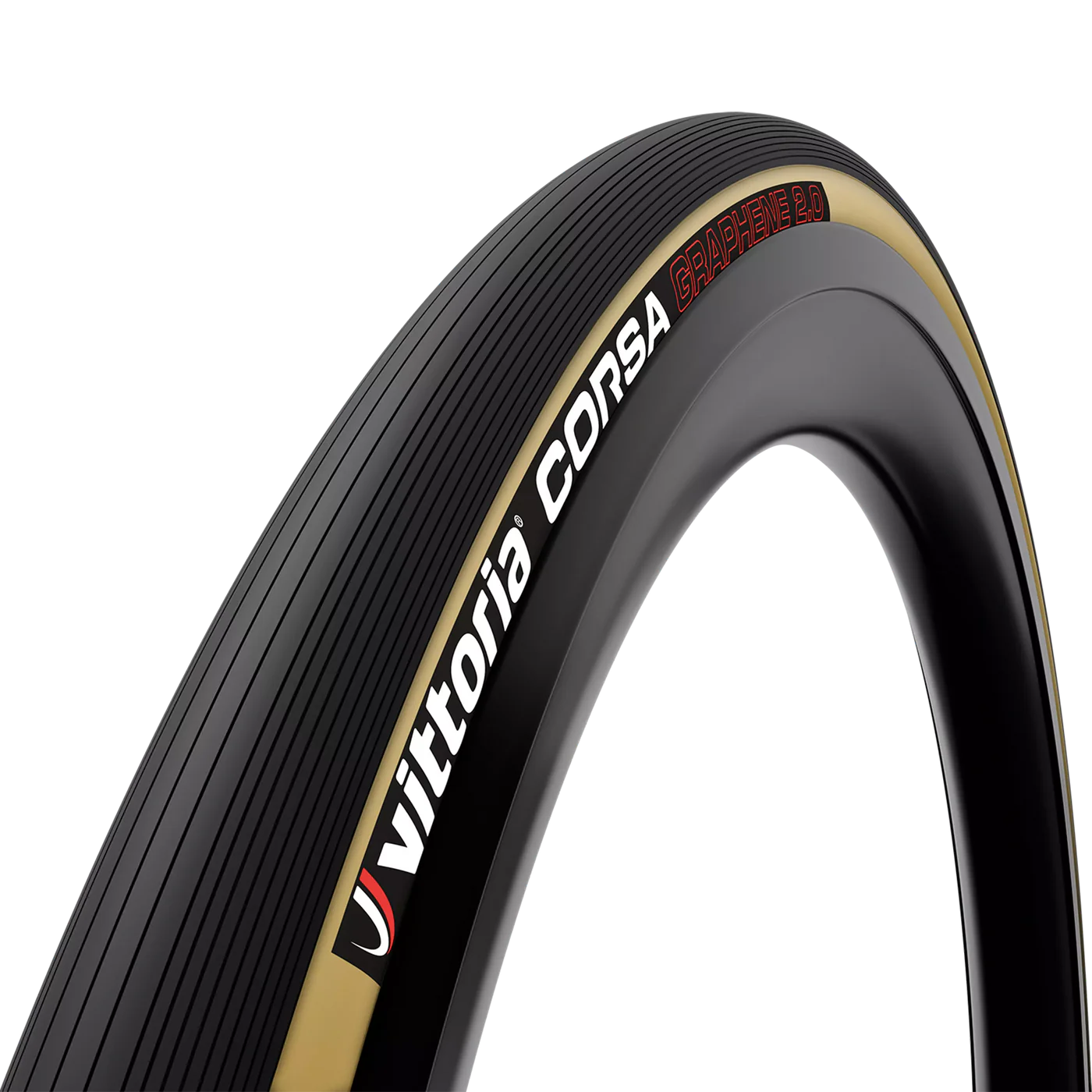 Pneu VITTORIA CORSA Graphene G2.0 700x23c TubeType Souple Beige *