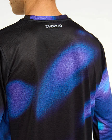 Maillot DHARCO RACE VORTEX Manches Longues Noir/Violet