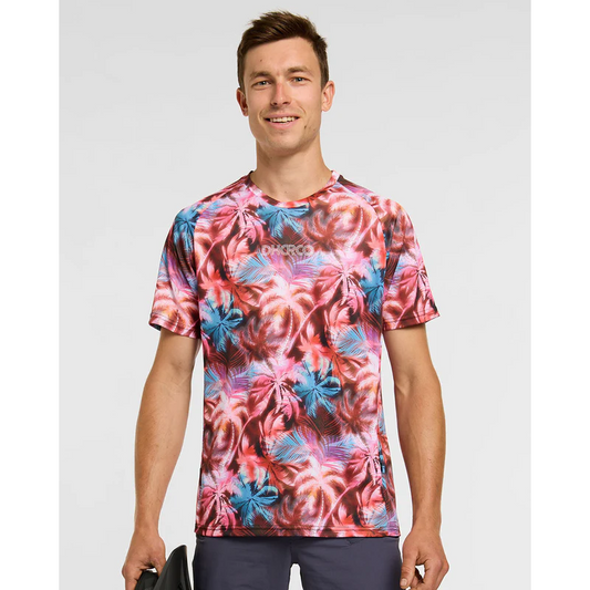 Maillot DHARCO NEBULA Manches Courtes Rose