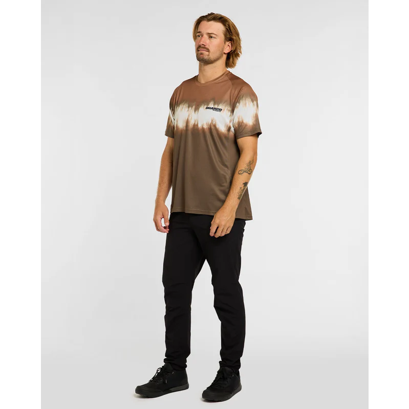 Maillot DHARCO DUNE Manches Courtes Marron