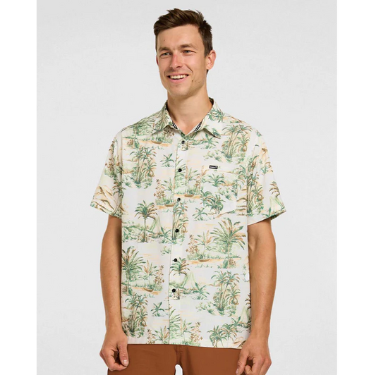 Chemise Technique DHARCO TECH PARTY LOST Beige/Kaki