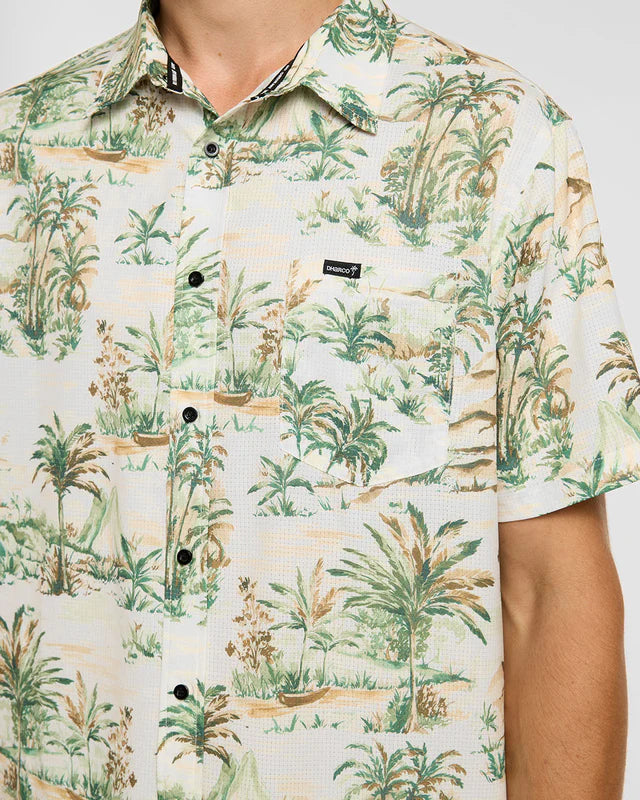 Chemise Technique DHARCO TECH PARTY LOST Beige/Kaki
