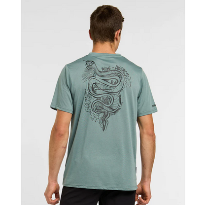 Maillot DHARCO TECH TEE ENVY Manches Courtes Vert