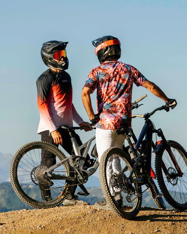 Maillot DHARCO NEBULA Manches Courtes Rose