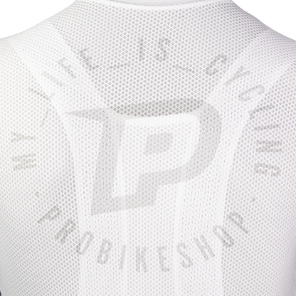 Maillot PROBIKESHOP By CHEF DE FILE Manches Courtes Marine/Blanc