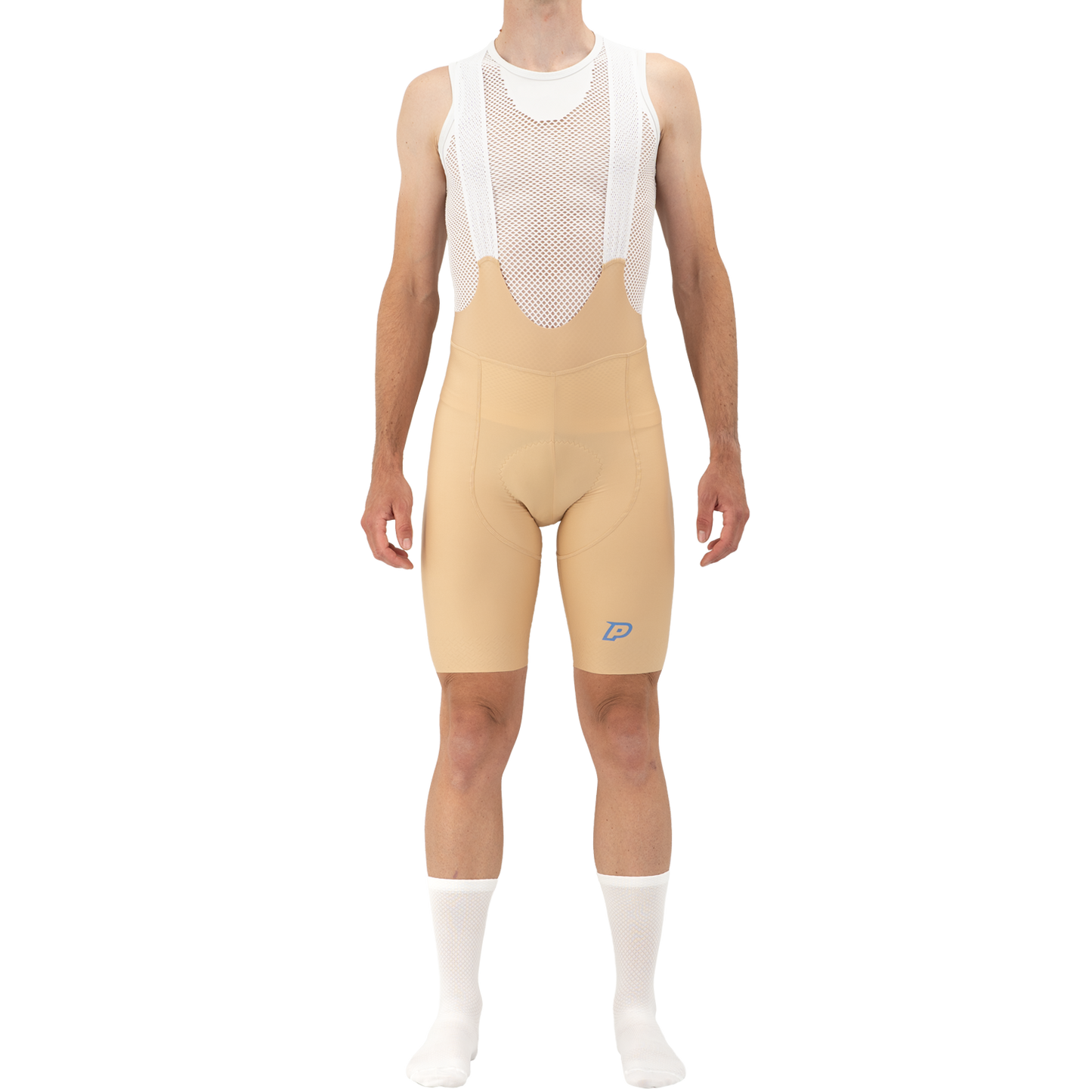 Cuissard Court à Bretelles PROBIKESHOP Beige