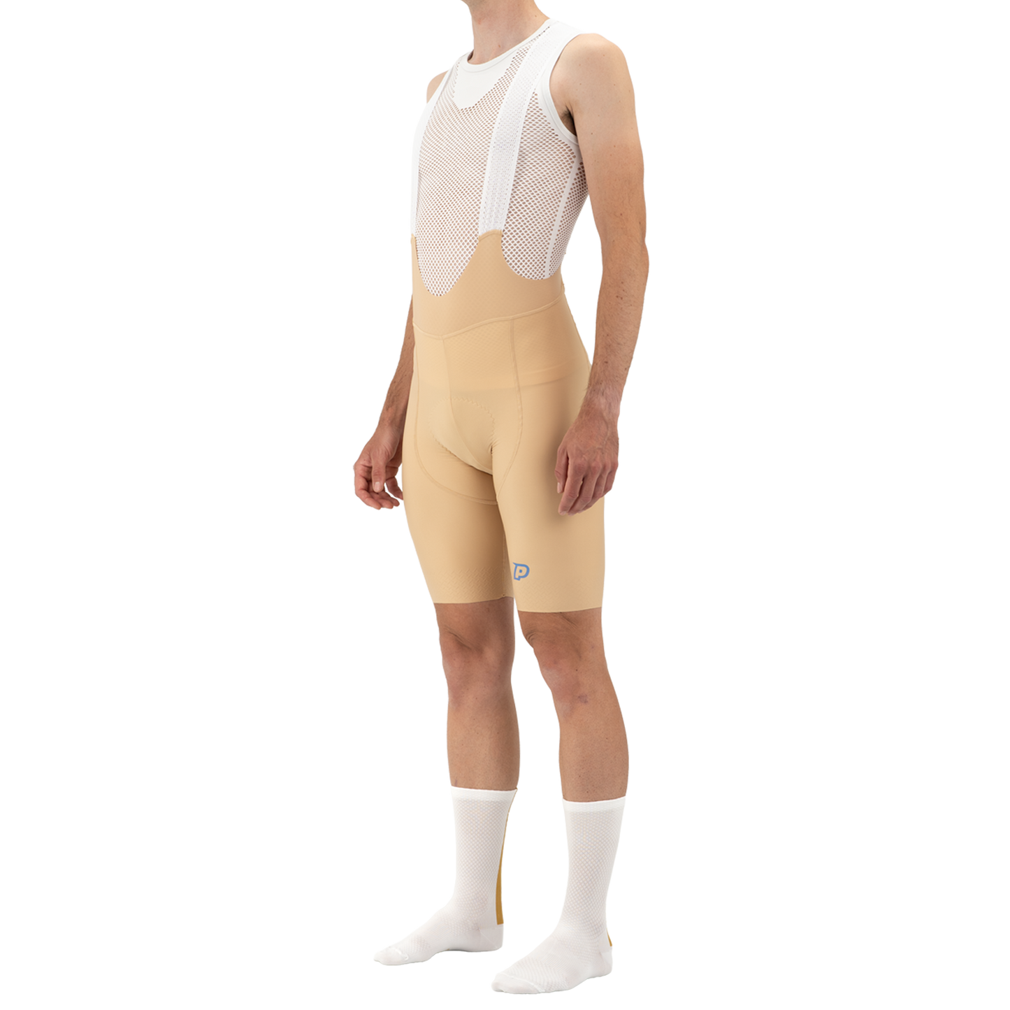 Cuissard Court à Bretelles PROBIKESHOP Beige
