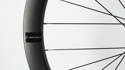 Paire de Roues SCOM CORSA 45 Tubeless Ready (Center Lock)