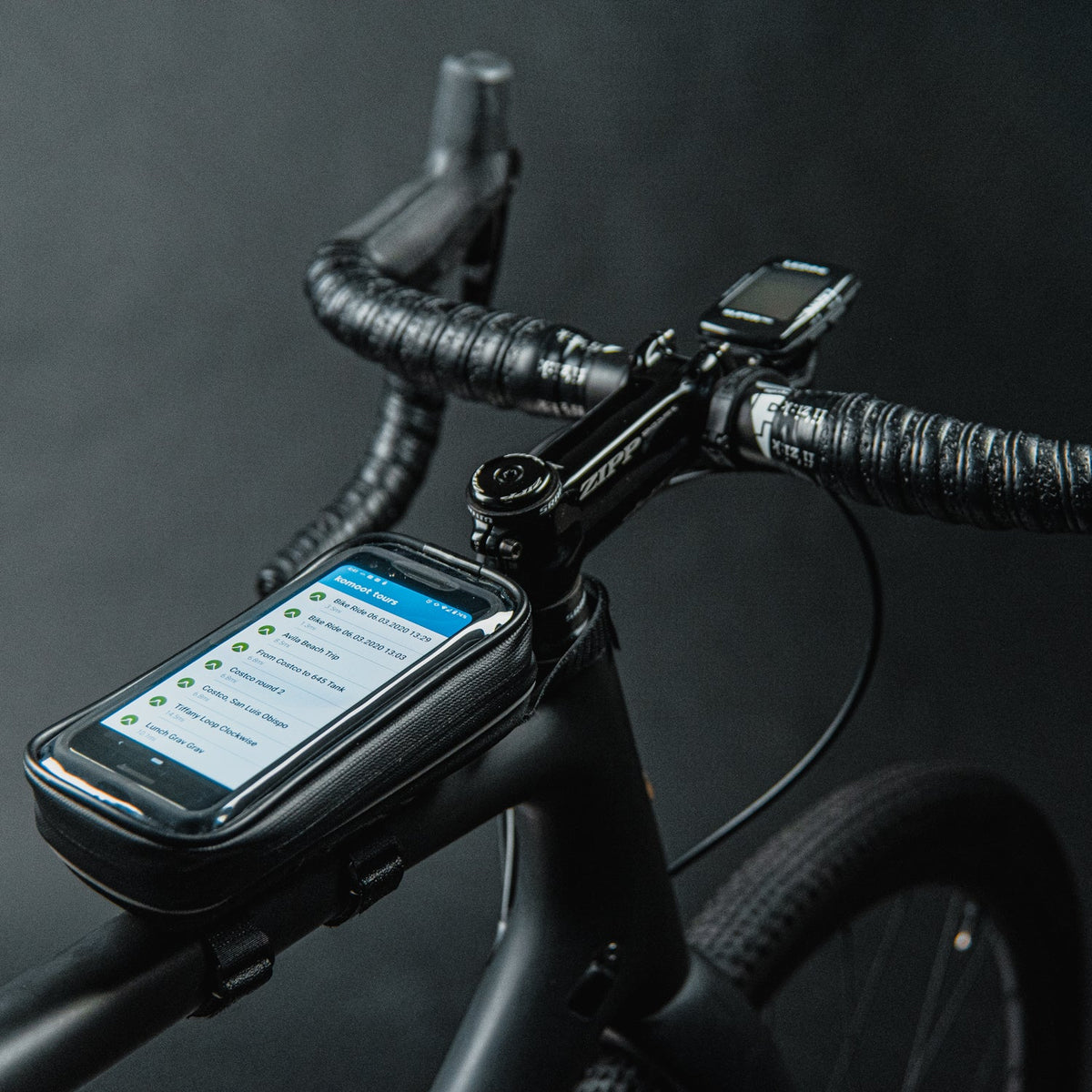 Sacoche de Cadre LEZYNE SMART ENERGY CADDY XL Top Tube Noir