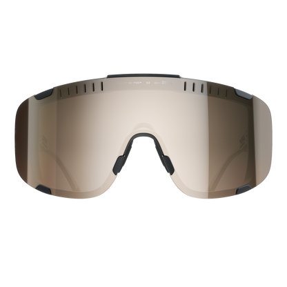 Lunettes POC DEVOUR WF + Noir Verre Clarity Trail Partly Sunny Silver