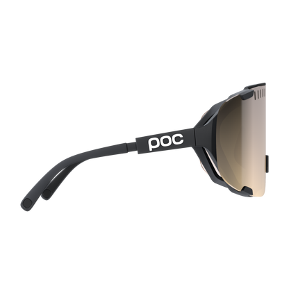 Lunettes POC DEVOUR WF + Noir Verre Clarity Trail Partly Sunny Silver