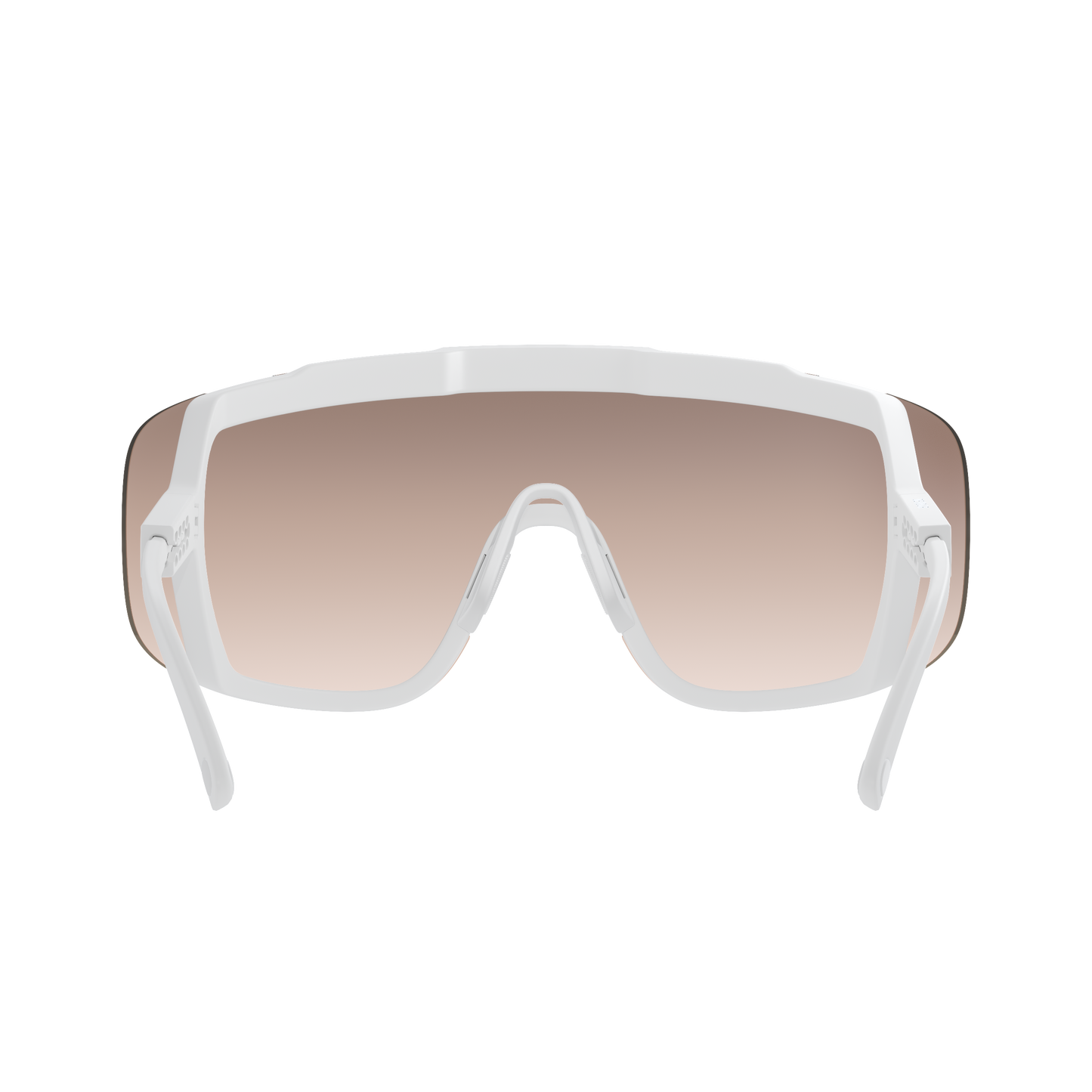 Lunettes POC DEVOUR WF + Blanc Verre Clarity Trail Partly Sunny Silver
