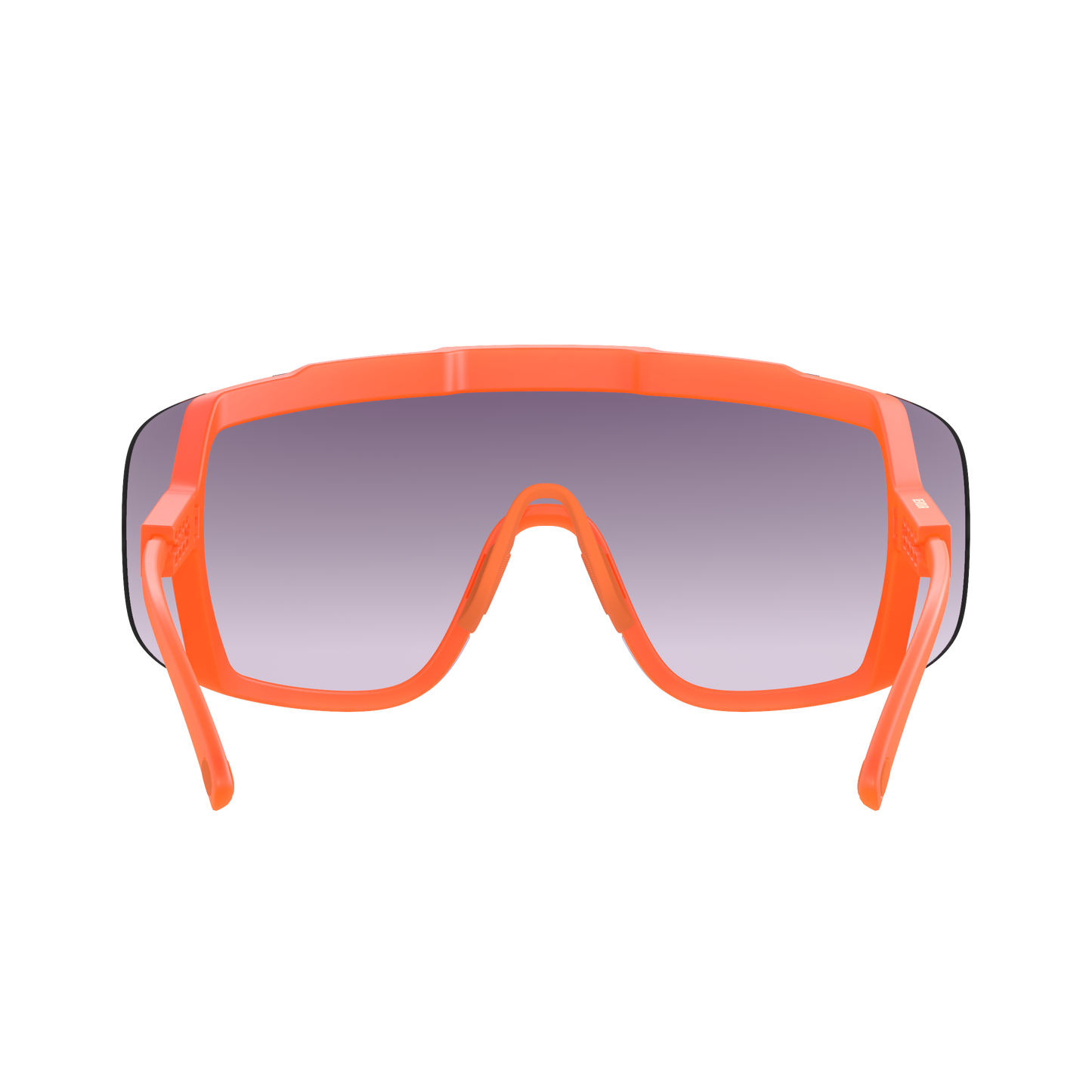 Lunettes POC DEVOUR WF + Orange Fluo Translucide Verre Clarity Road Partly Sunny Gold