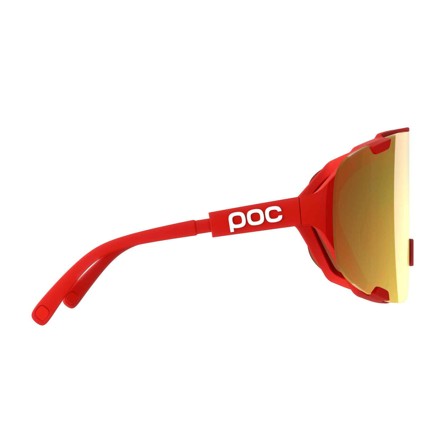 Lunettes POC DEVOUR WF + Rouge Verre Clarity Road Partly Sunny Gold