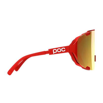 Lunettes POC DEVOUR WF + Rouge Verre Clarity Road Partly Sunny Gold