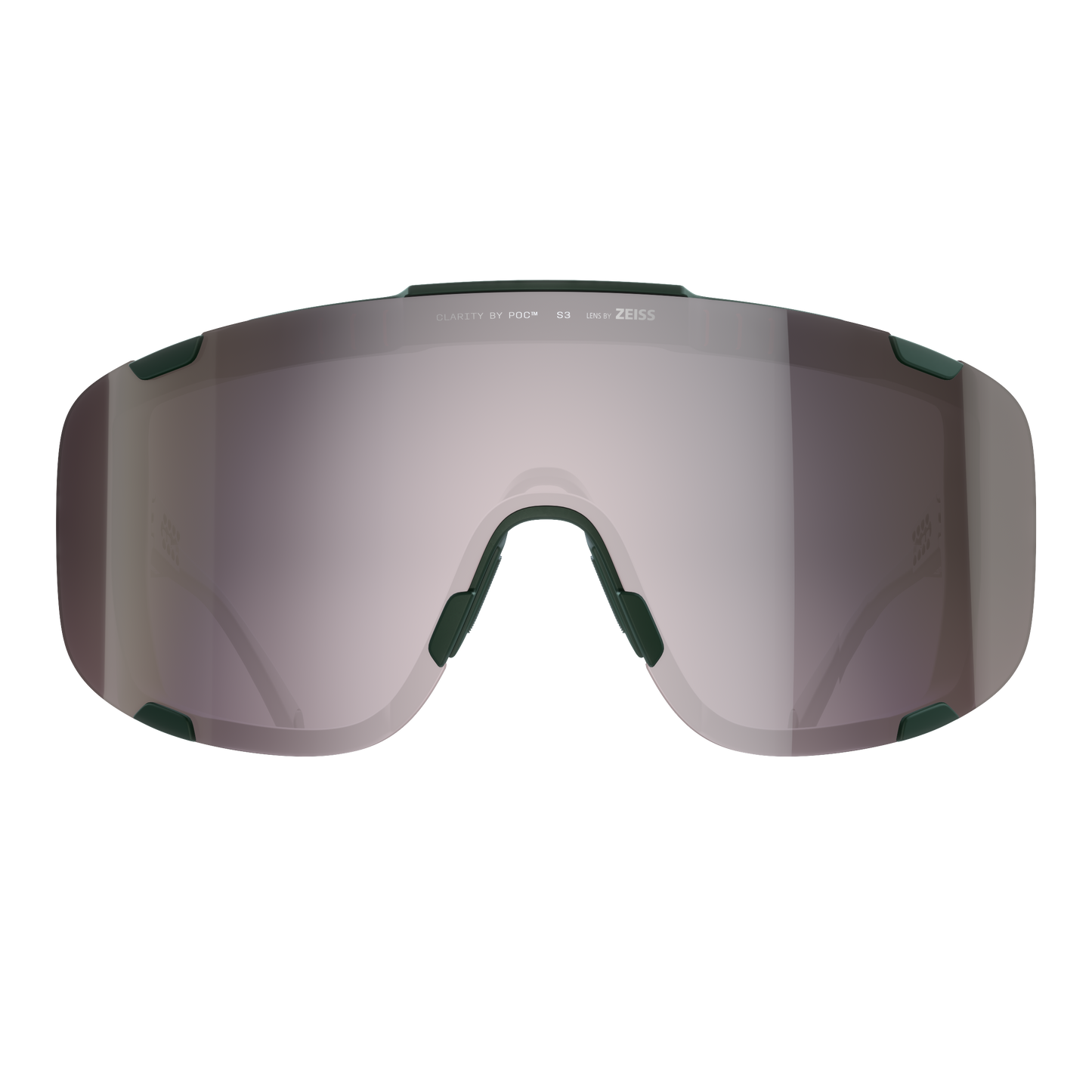 Lunettes POC DEVOUR WF + Kaki Verre Clarity Road Sunny Silver