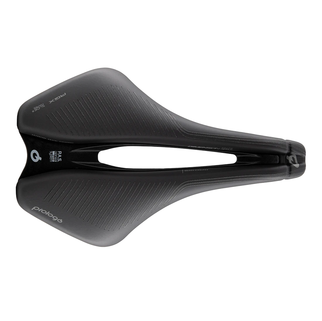 Selle PROLOGO DIMENSION AGX SPACE SLIDE CONTROL Rails Tirox Noir