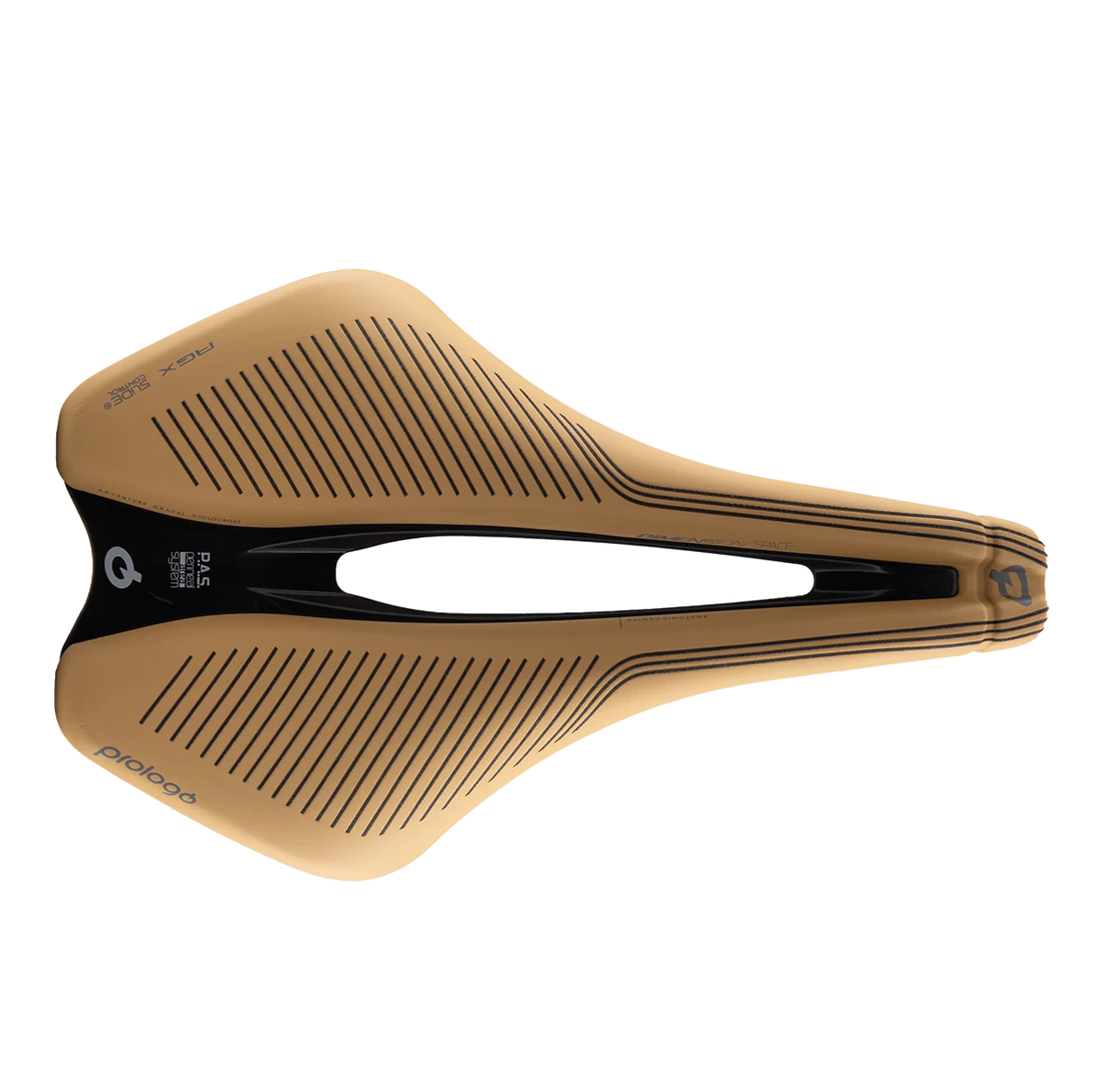 Selle PROLOGO DIMENSION AGX SPACE SLIDE CONTROL Rails Tirox beige