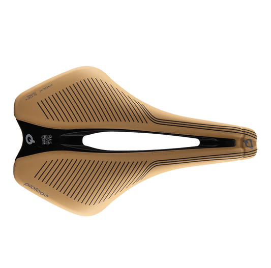 Selle PROLOGO DIMENSION AGX SPACE SLIDE CONTROL Rails Tirox beige