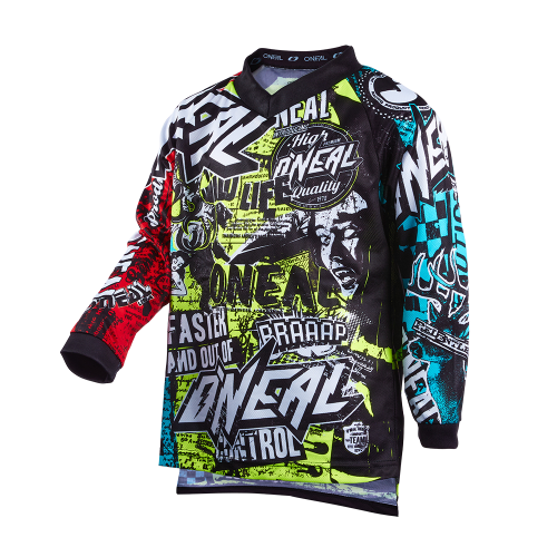 Maillot O'NEAL ELEMENT WILD Junior Manches Longues Multi