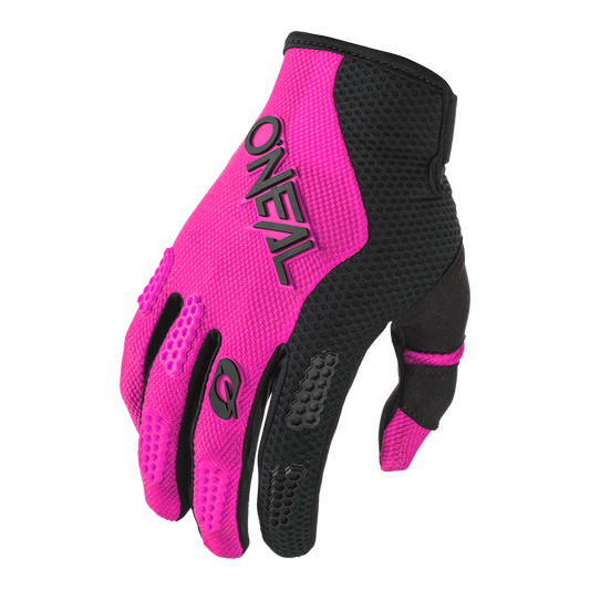 Gants O'NEAL ELEMENT RACEWEAR Femme Noir/Rose