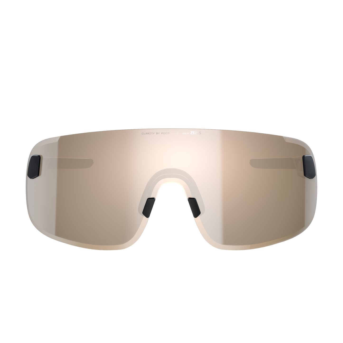 Lunettes POC ELICIT Noir Verre Clarity Trail Partly Sunny Silver