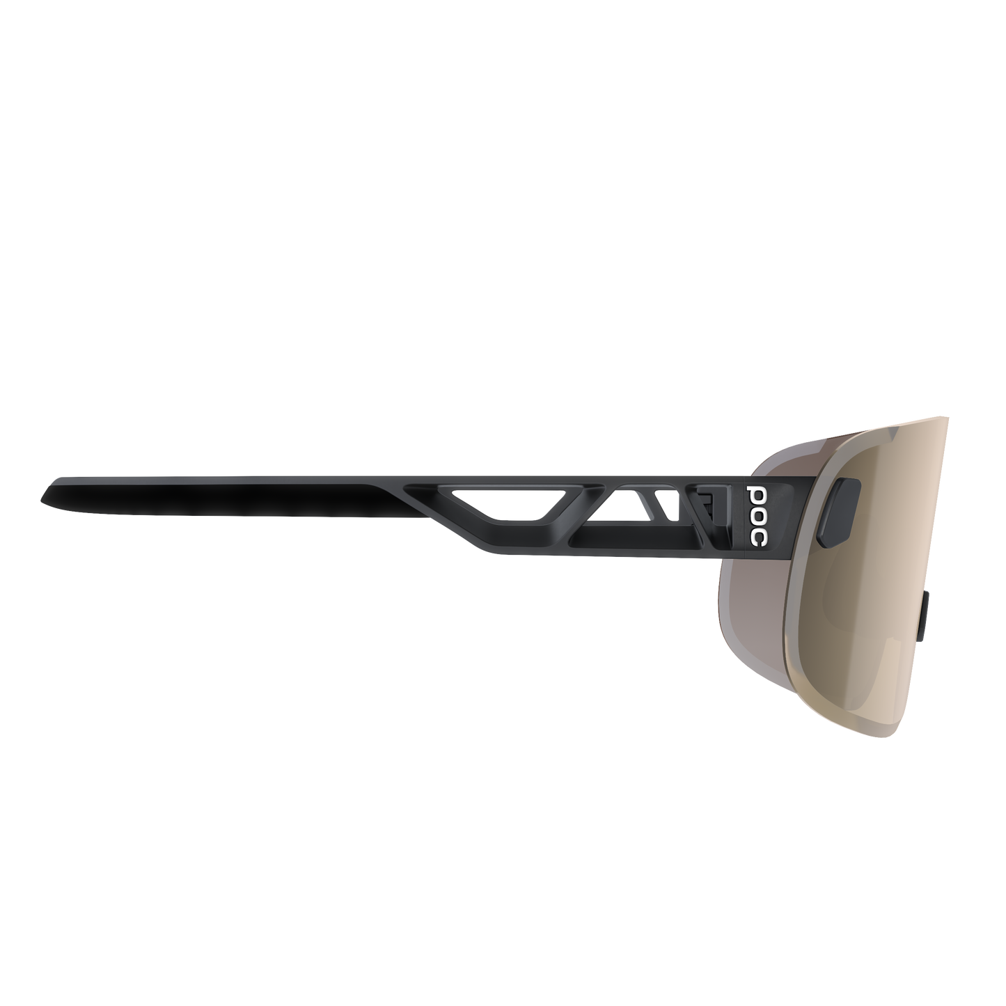 Lunettes POC ELICIT Noir Verre Clarity Trail Partly Sunny Silver