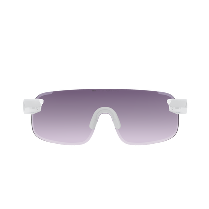 Lunettes POC ELICIT + Blanc Verre Clarity Road Sunny Silver