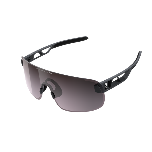 Lunettes POC ELICIT + Noir Verre Clarity Road Sunny Silver