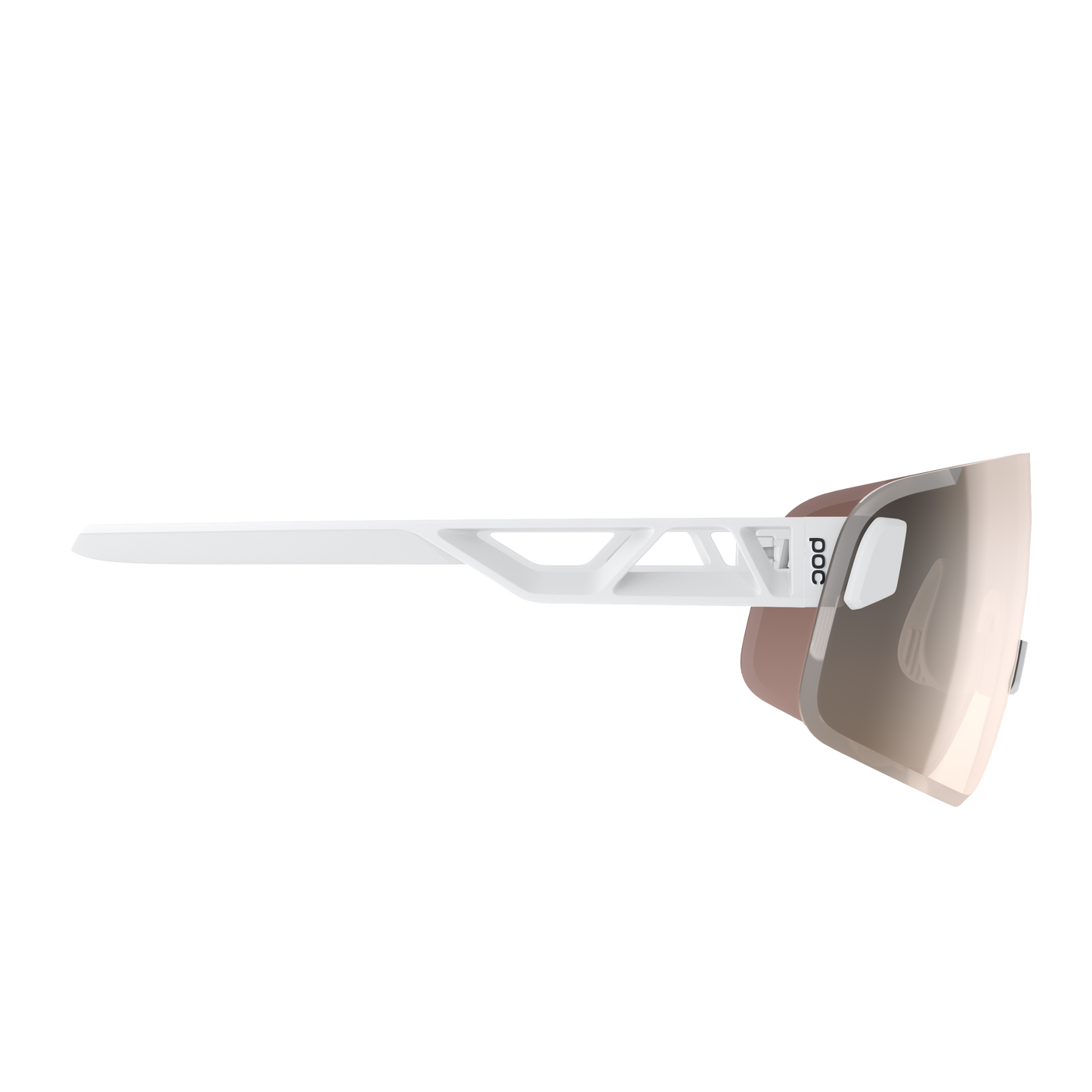 Lunettes POC ELICIT TORIC + Blanc Verre Clarity Trail Partly Sunny Silver