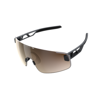 Lunettes POC ELICIT TORIC Noir Verre Clarity Trail Partly Sunny Silver