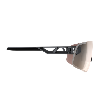Lunettes POC ELICIT TORIC Noir Verre Clarity Trail Partly Sunny Silver