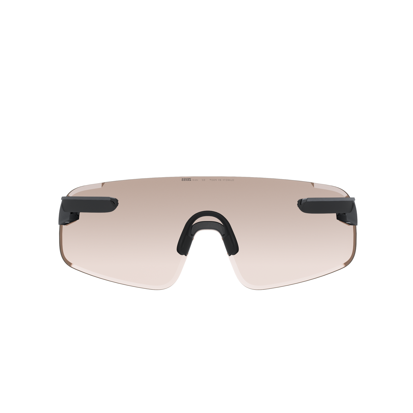 Lunettes POC ELICIT TORIC Noir Verre Clarity Trail Partly Sunny Silver