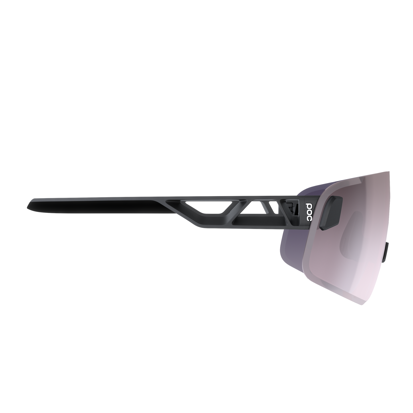 Lunettes POC ELICIT TORIC + Noir Verre Clarity Road Sunny Silver