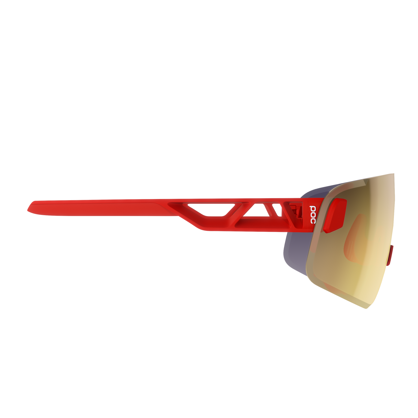 Lunettes POC ELICIT TORIC Rouge Verre Clarity Road Partly Sunny Gold
