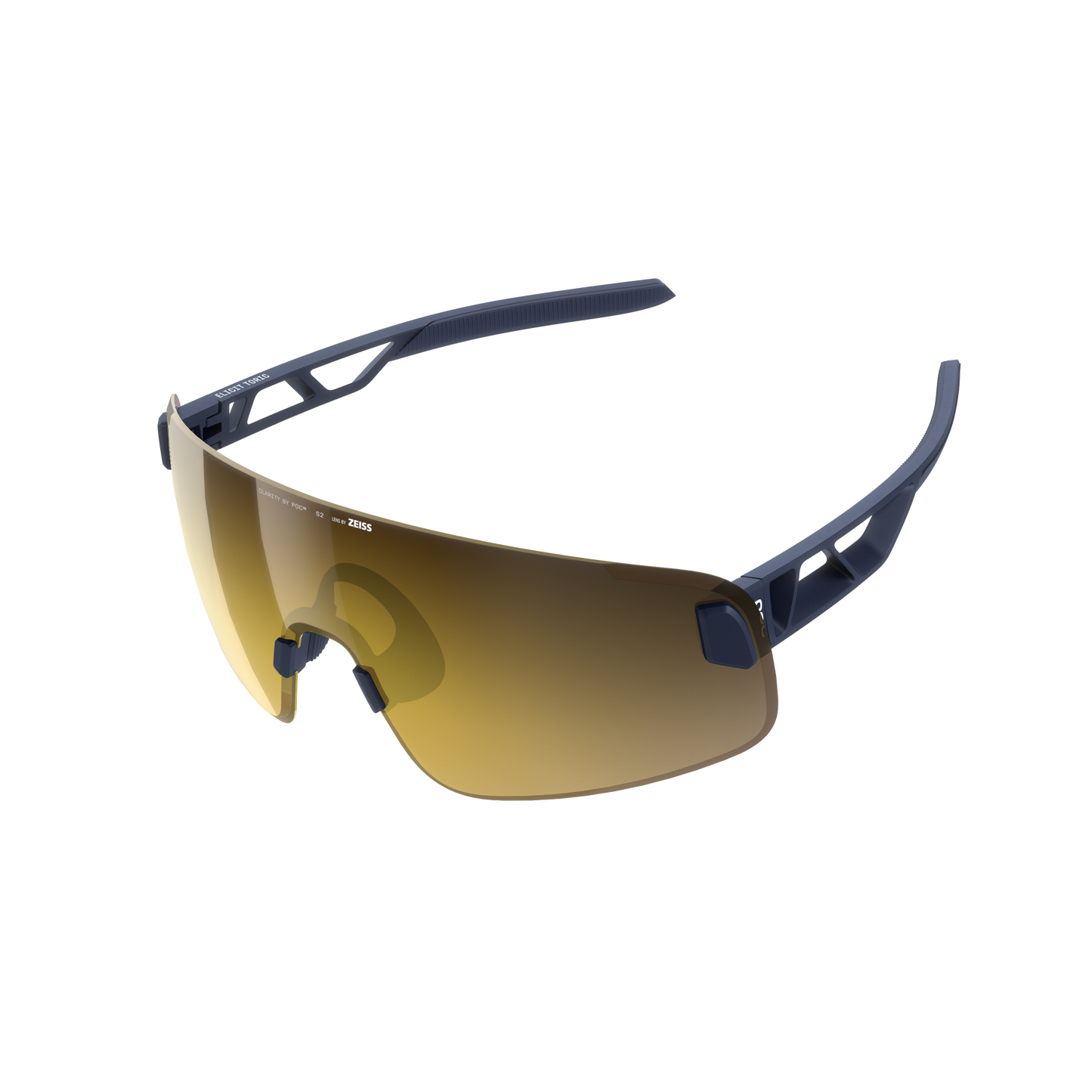 Lunettes POC ELICIT TORIC Marine Verre Clarity Road Partly Sunny Gold