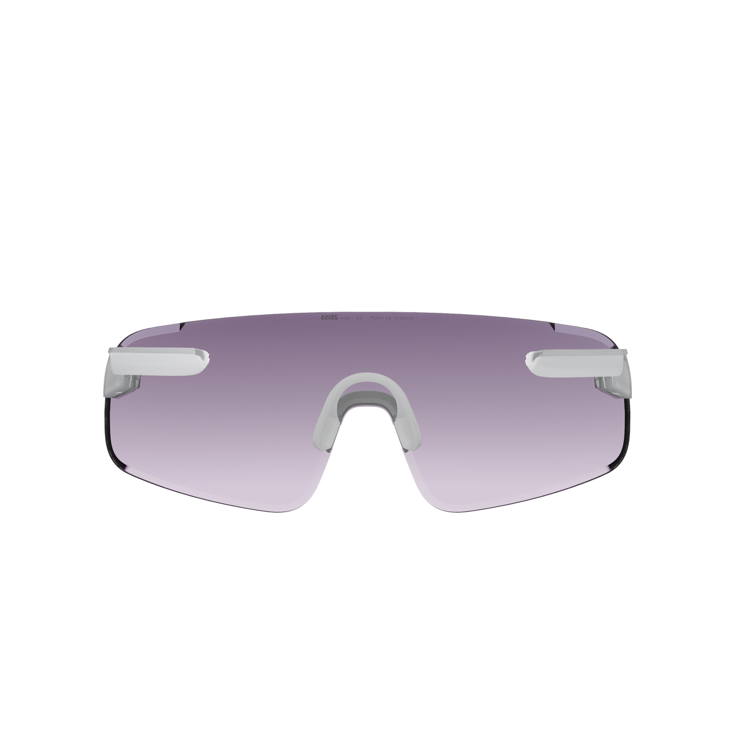 Lunettes POC ELICIT TORIC Translucide Verre Clarity Road Sunny Silver