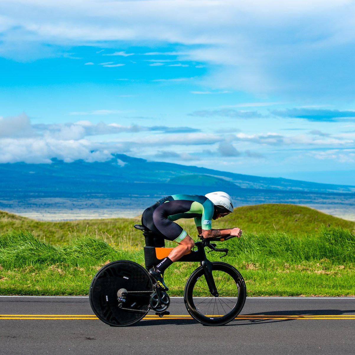 Roue Arrière Lenticulaire ENVE SES à Pneus Tubeless Ready