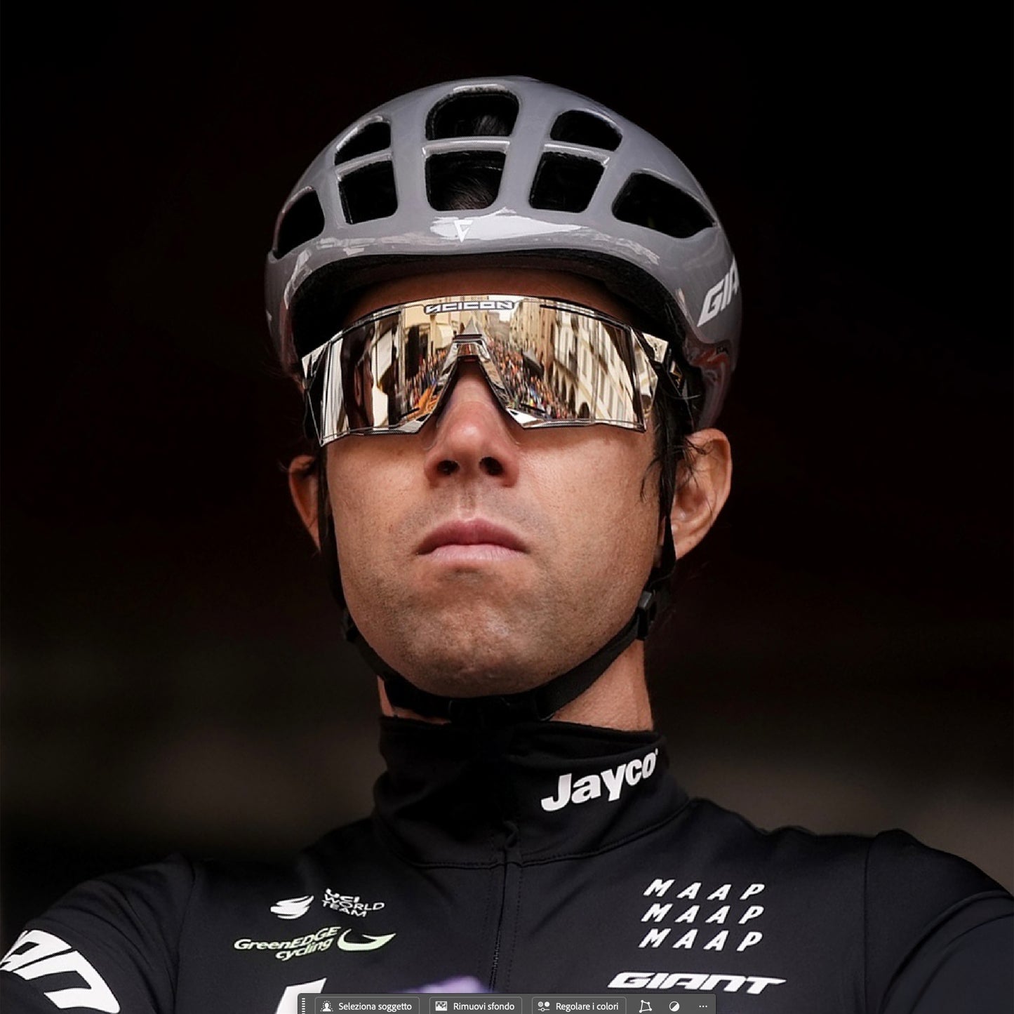 Lunettes SCICON AEROSTORM Multimirror Gold