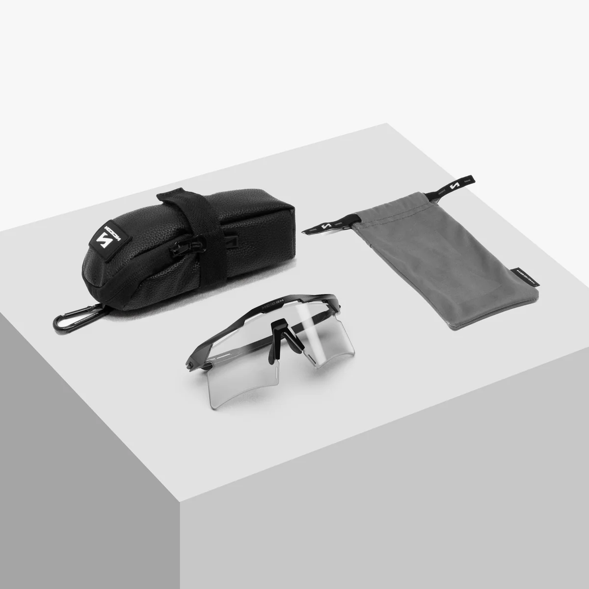 Lunettes SCICON AEROSHADE 2.0 TITANIUM Blanc Metal Verre Photochromique Grey