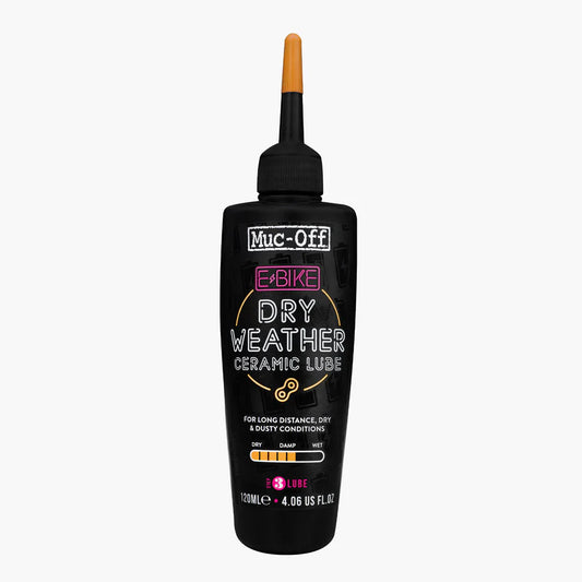 Lubrifiant Conditions Sèches pour Chaîne MUC-OFF E-BIKE DRY WEATHER (120 ml)