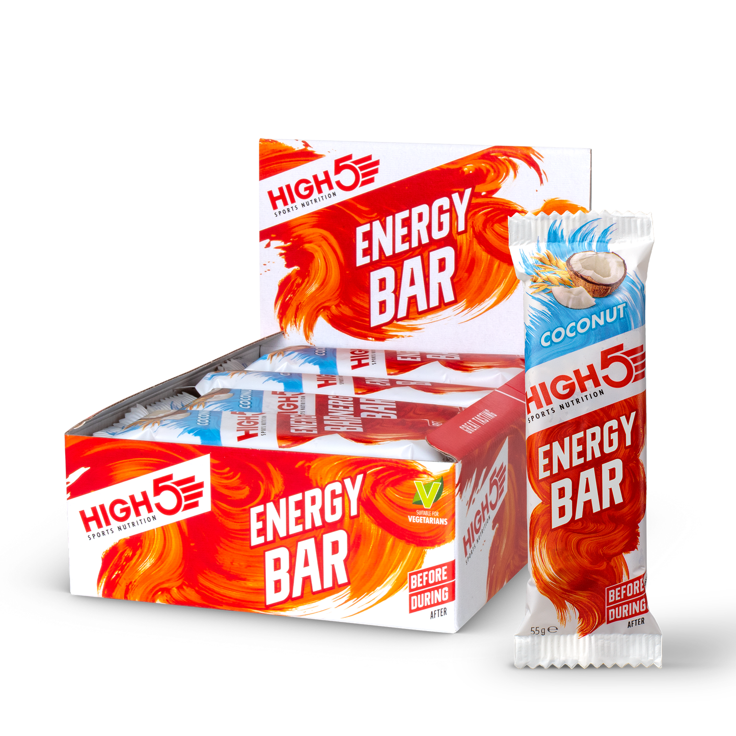 Barre Énergétique HIGH5 ENERGY BAR (55g) Coco