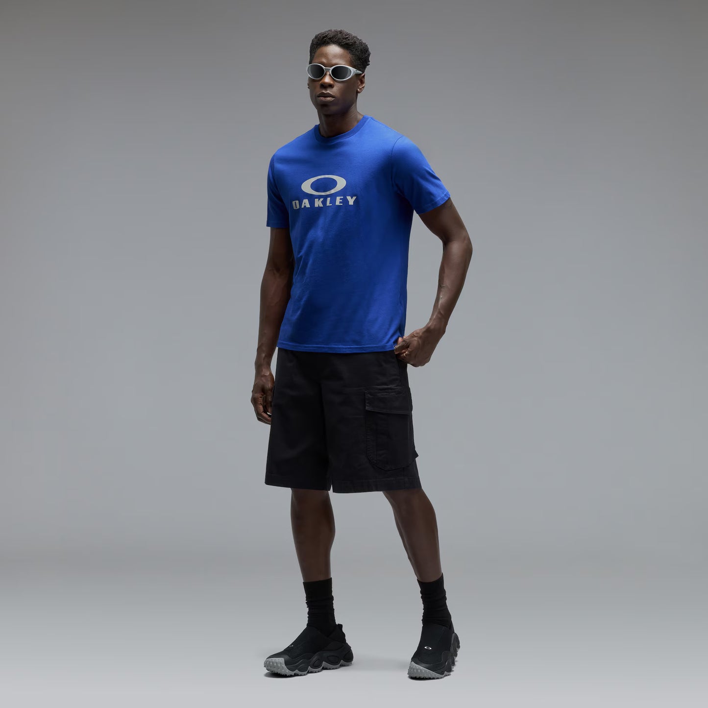 T-Shirt OAKLEY O BARK 2.0 Electric Blue